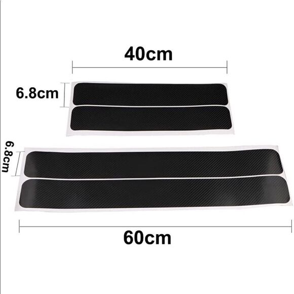 GMC threshold protector in Black, yellow and Red set of 4 NWT - Picture 10 of 12